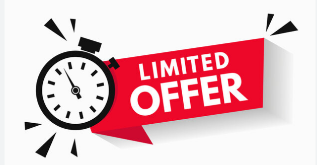 limited time offer